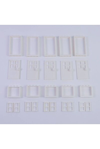 Choice4 5 أبواب و5 نوافذ، 25 قطعة من مكعبات البناء، ألعاب تركيب ذاتي، مكعبات ...