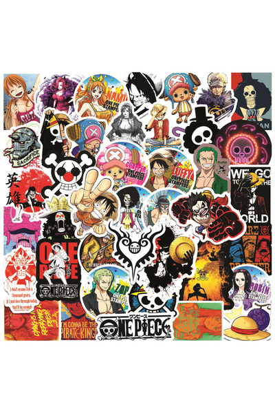 Choice15 بانداي 50 قطعة أو 100 قطعة ملصقات أنمي ون بيس اليابانية، ملصقات كرتو...