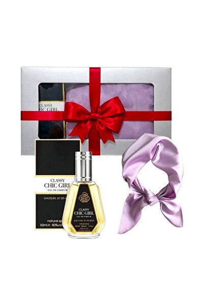 Fragrance World Elysa Set – Eau de Parfum Classy Chic Girl 50ml, Lilac satin ...