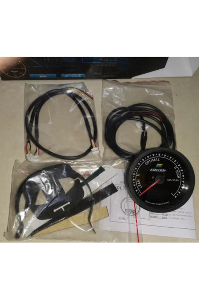 Choice1 Air Fuel ratio 62mm GReddi LCD Digital Display Car Gauge Oil Pressure...