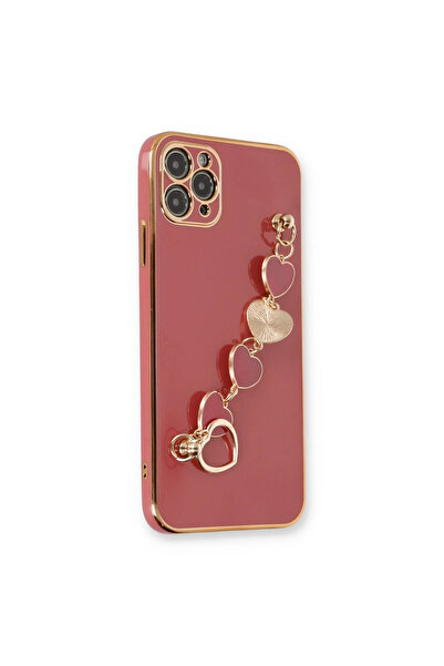 xirshop جراب آيفون 11 برو سيليكون إيسيلا - أحمر