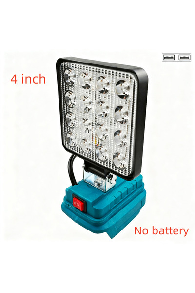 Choice1 مصباح عمل LED لاسلكي 4 بوصة AB508 8 بوصة، مصباح يدوي LED محمول للعمل ...