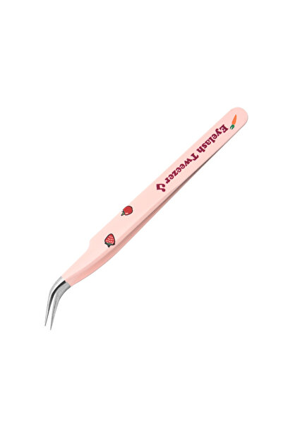 Choice3 D False Eyelash Tweezers Stainless Steel Anti-static Pincet Curved St...