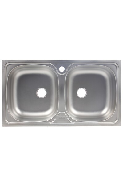 Franke Chiuveta Colibri 2'' CIL 620 Inox dekor 101.0040.958, 780x435mm, 2B