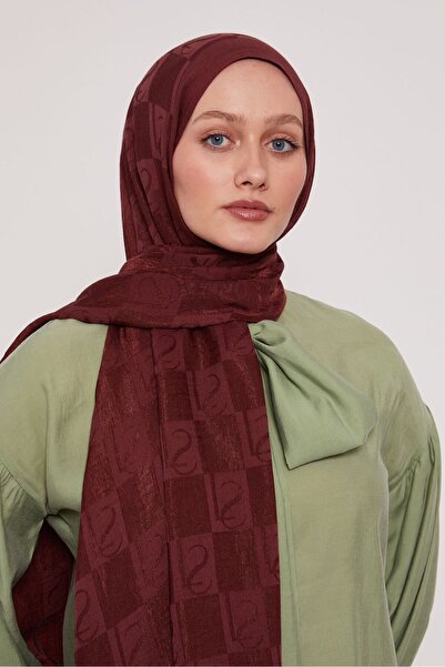 LORENDA LuvenSara Lyocell Naia Damalı Şal