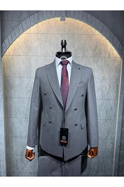 Dupont Striped Double-breasted Suit