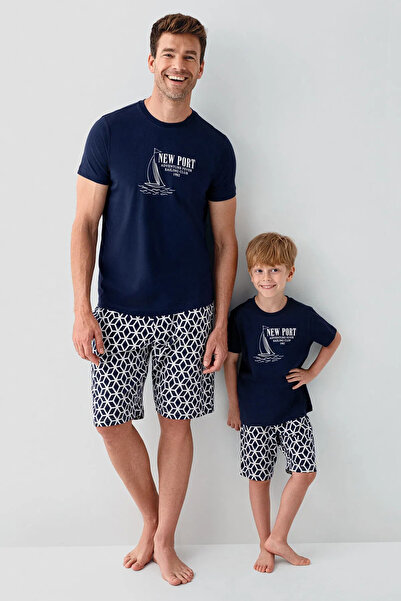 Arnetta Father & Son Shorts Set, (Sold Separately), 100% Cotton, Short Sleeve...