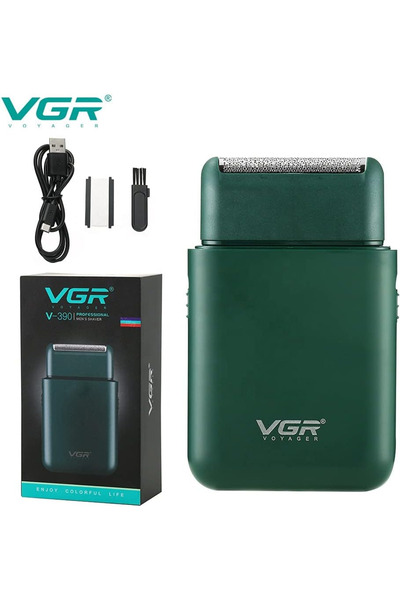 VGR ماكينة حلاقة كهربائية احترافية فائقة النحافة V-390