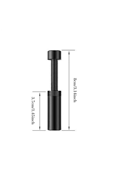 Choice5 Black M Aluminum alloy GPU Holder Vertical Telesco Rotating Stand Mag...