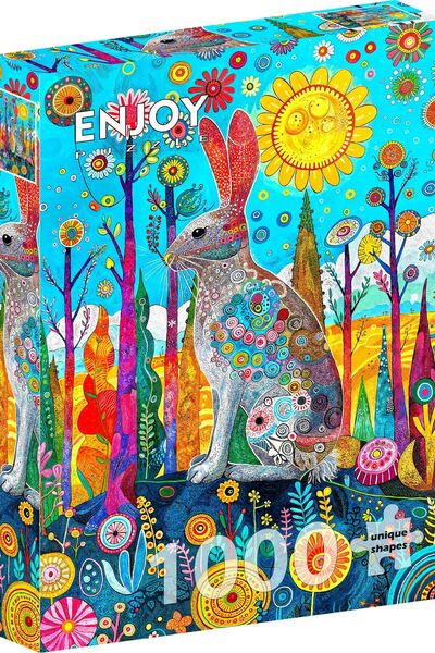 Enjoy 1000 Pieces Jigsaw Puzzle - Hare's Whimsical Land