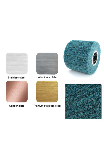 Choice4 320 سيفانغ عجلة صنفرة من النايلون غير المنسوج، فرشاة سلكية لسحب الأسل...