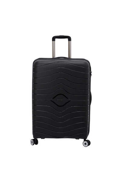 Tergan Siyah Unisex Büyük Boy Valiz - S1SC00048228-D62