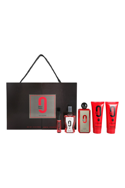 V.V LOVE Oath of Fidelity Box – A luxurious 5-piece fragrance care set featur...