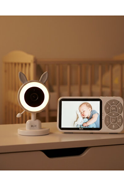 Genel Markalar Çoklu Kamera Destekli Bebek İzleme Sistemi RGB Gece Lambalı