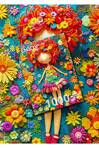 Enjoy Puzzle 1000 de piese - Yarned Joy