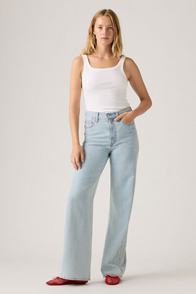 Levi's Ribcage Wide Leg Tr Of Course Stone Kadın Jean