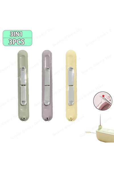 Choice9 أداة متعددة الوظائف لإزالة خيوط الخياطة، تتضمن 3 قطع: أداة تمرير الخي...