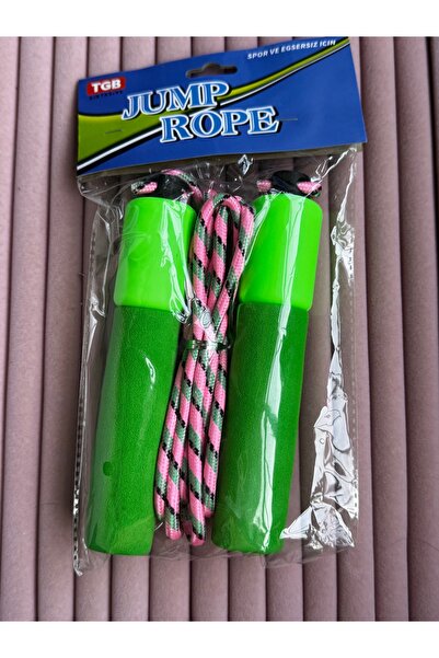 TGB حبل تمارين رياضية بمقبض إسفنجي مريح وعداد آلي