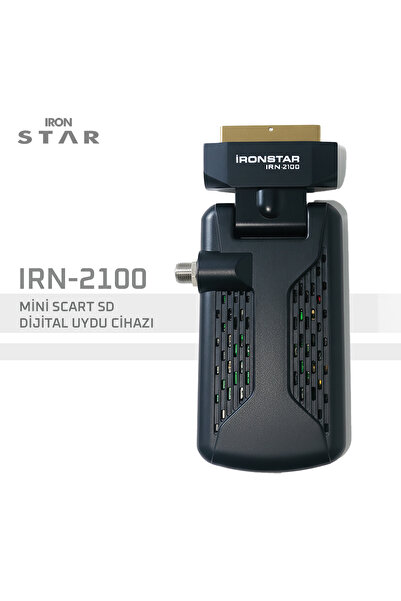 IRONSTAR MİNİ SCART SD DİJİTAL UYDU CİHAZI ESKİ TİP TVLER İÇİN