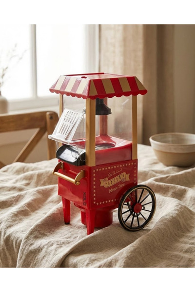 UCUZTEKNO Pg618 Corn Popcorn Machine Red