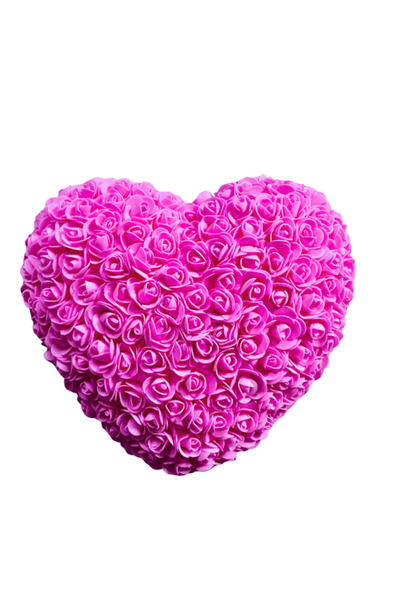 OEM Heart of Dark Pink Roses 25 cm – Premium Gift