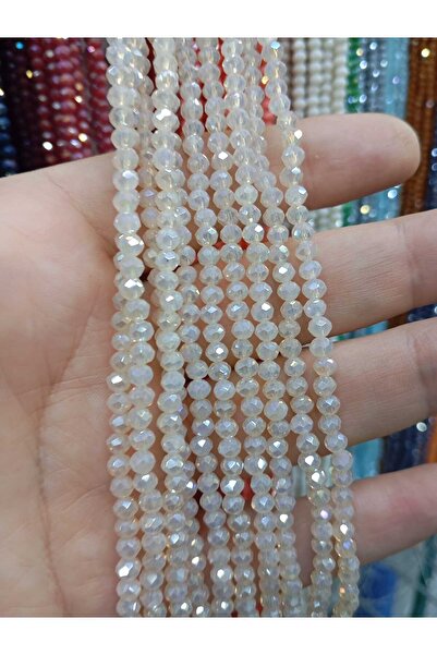 Ralp Moda 4 mm Flatback Crystal Glass Beads 10 Strands Total:1100 Beads