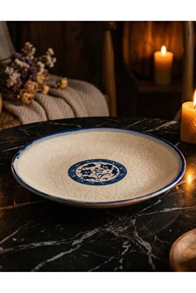 Bonna Esnaf Line Gourmet Düz Tabak 21 cm-Pasta Tabağı-Tatlı Tabağı-6 'lı