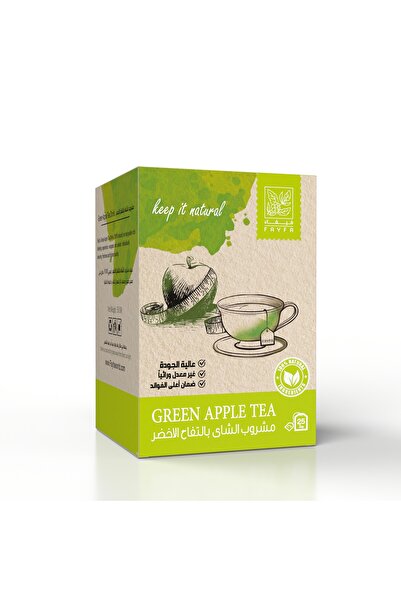 fifaa Fifa Green Apple Slimming Tea, 25 Sachets