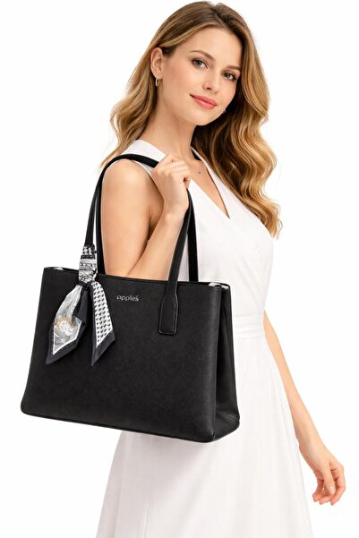 Generic Women Large Tote Bag with Scarf – Premium Synthetic Leather Shoulder ...