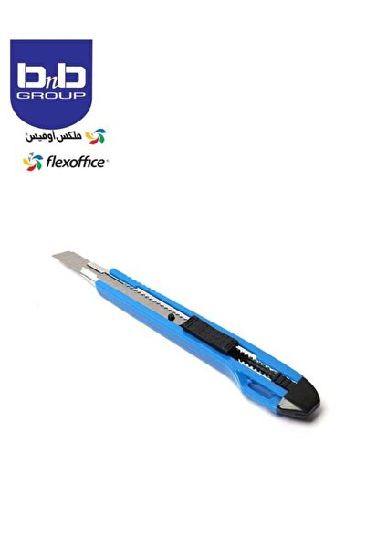 FLEXOFFICE سكين متعدد الاستخدامات، قاطع صناديق قابل للسحب، شفرة من الفولاذ ال...