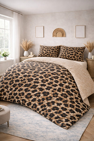 sternen glanz Soft Dream Patterned Cotton Double Duvet Cover Set