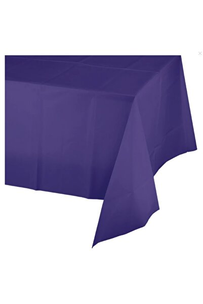 Creative Converting Touch Of Color Purple Plastic Tablecover 54"x108" 1Ct