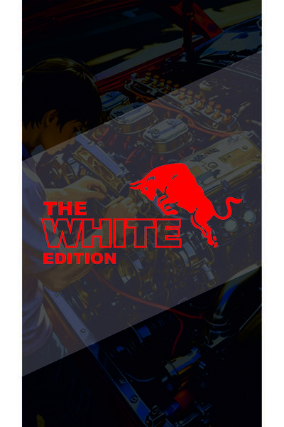 sticker The White Edition (RDBLL) 20x10Cm Jdm Araba-motor-laptop Hologram Seç...
