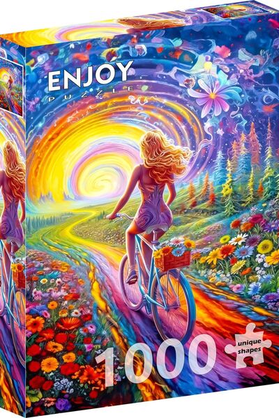 Enjoy 1000 Pieces Jigsaw Puzzle - Pedals to Freedom
