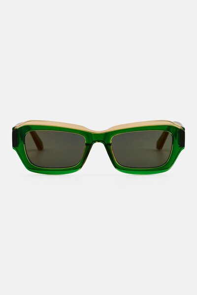 Calvin Klein Jeans Men CKJ24608S Rectangle Sunglasses, Green