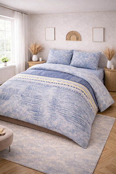 sternen glanz Soft Dream Patterned Cotton Double Duvet Cover Set
