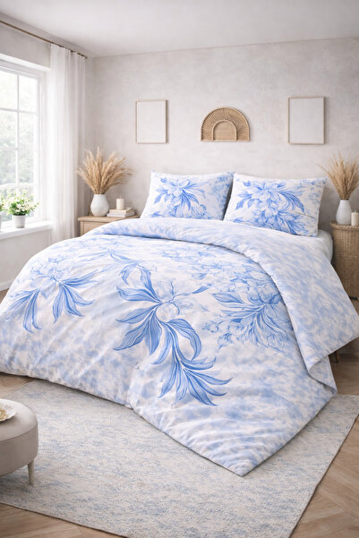 sternen glanz Soft Dream Patterned Cotton Double Duvet Cover Set