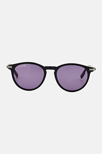 Lacoste Men L6034S Round Sunglasses, Black