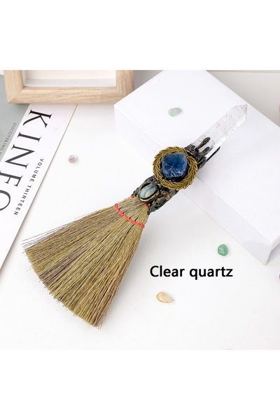 Choice1 1PC Clear Quartz 1PC Natural Crystal Point Stone Amethyst Altar Witch...