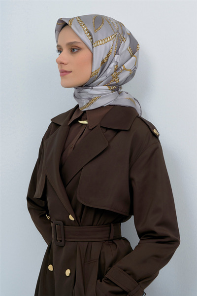 Armine Saf İpek Sura Eşarp 9531D 87