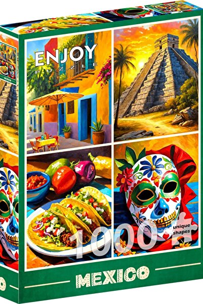 Enjoy 1000 Pieces Jigsaw Puzzle - Mexico