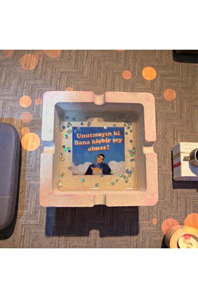 Boketto Opus "Remember, Nothing Happens to Me" Funny Ashtray with Slogan |   ...