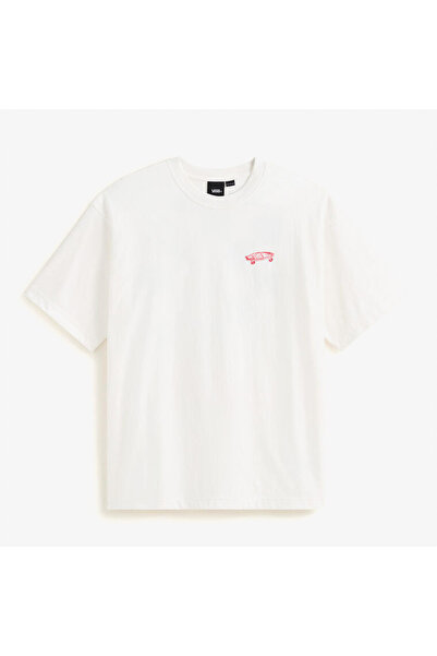 Vans Full Deck Erkek Beyaz T-Shirt