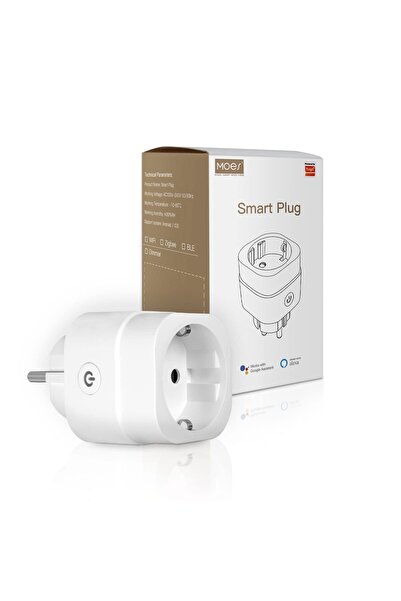 MOES Priză dimmer inteligentă 2.4GHz WiFi pentru LED-uri dimabile, halogene, ...