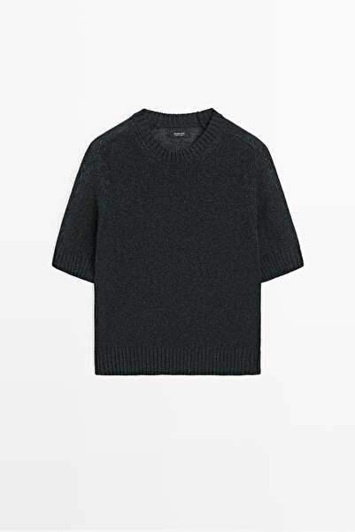 Massimo Dutti Kısa kollu triko kazak