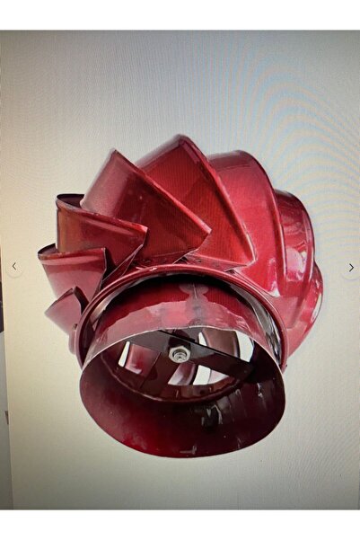 KÜÇÜKHOME Baca Boru Döneri Sapka Bilyalı Rüzgar Gülü