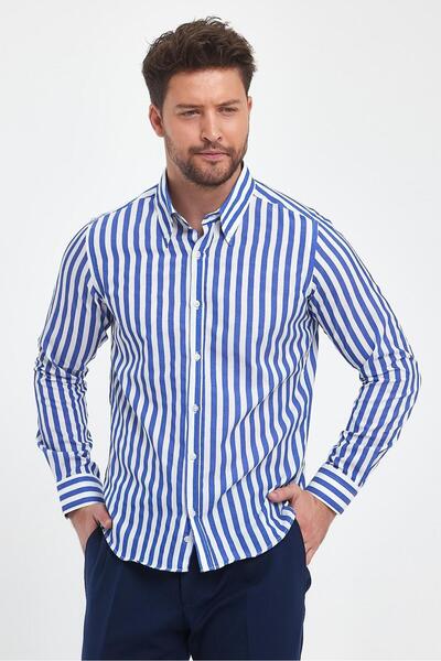 Terziayhan Men's Striped Shirt