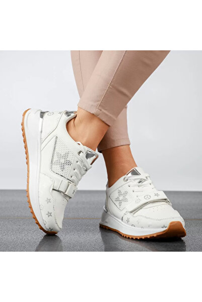 Zaira Women's Finn White Sneakers #13711 - 39