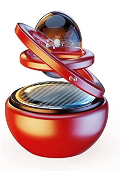 ROVERIM Odorizant Auto cu Energie Solară, Autorotație și Decor pentru Mașină