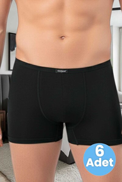 Tezzgelsin Ανδρικά βαμβακερά εσώρουχα Modal Boxer, συσκευασία 6 τεμαχίων